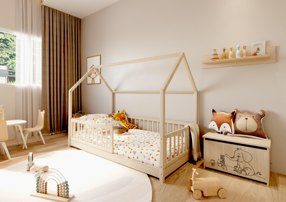 Montessori Házikós gyermekágy